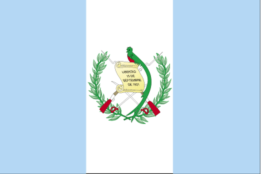 Guatemala flagga